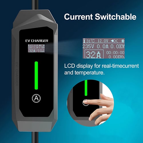 2-EVMOTIONS Lambda EVSE Type2 (max. 16A) Elektroauto Ladekabel