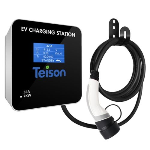 1-Wallbox EV EVSE Type2 7,4kw Elektroauto Ladekabel